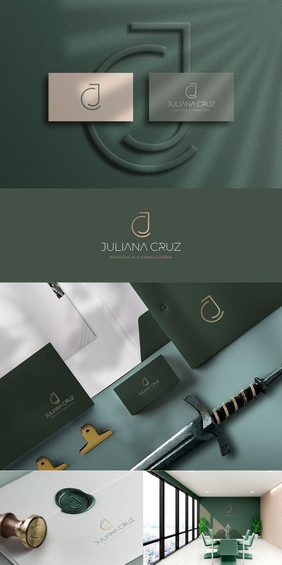 Corporate brand identity kit